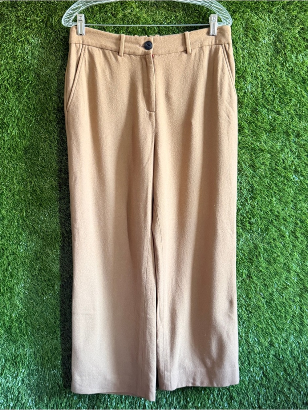 Rag & Bone Cropped Khaki Dress Pants